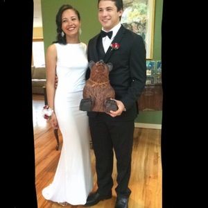 White gown / long dress